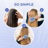 imageFHI Heat  UNbrush Detangling Brush Combo Pack  Original ampamp Mini UNbrush Hairbrush for All WetDry Hair Types  DuoFlex Anti Static Hair Brush Vented Detangler Brush for PainFree StylingPeriwinkle Light Blue