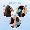 imageFHI Heat  UNbrush Detangling Brush Combo Pack  Original ampamp Mini UNbrush Hairbrush for All WetDry Hair Types  DuoFlex Anti Static Hair Brush Vented Detangler Brush for PainFree StylingSapphire Blue