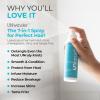 imageFHI Heat The Knot UNwinder Detangler Spray  7in1 Hair Care for Smooth TangleFree Hair  UNbrush Detangling Spray wHeat Protection Frizz Control Conditioning Enhanced Shine Moisture