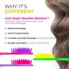 imageFHI Heat UNbrush Detangling Brush 3Pack Bundle  Hair Brush for All WetDry Hair Types  PainFree Detangler Brush wDuoFlex Anti Static Bristles  Lightweight Travel Hair Brush Neon Collection