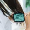 imageFHI Heat UNbrush Detangling Brush for PainFree Brushing on All Wet or Dry Hair Types  Durable DuoFlex AntiStatic Bristles Lightweight Handle Vented Hair BrushLagoon