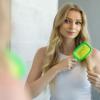 imageFHI Heat UNbrush Detangling Brush for PainFree Brushing on All Wet or Dry Hair Types  Durable DuoFlex AntiStatic Bristles Lightweight Handle Vented Hair BrushLemon Lime Green