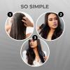 imageFHI Heat UNbrush Detangling Brush for PainFree Brushing on All Wet or Dry Hair Types  Durable DuoFlex AntiStatic Bristles Lightweight Handle Vented Hair BrushBlack