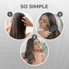 imageFHI Heat UNbrush Detangling Brush for PainFree Brushing on All Wet or Dry Hair Types  Durable DuoFlex AntiStatic Bristles Lightweight Handle Vented Hair BrushMoonlight Gray
