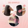 imageFHI Heat UNbrush Detangling Brush for PainFree Brushing on All Wet or Dry Hair Types  Durable DuoFlex AntiStatic Bristles Lightweight Handle Vented Hair BrushRuby Peach