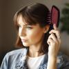 imageFHI Heat UNbrush Detangling Brush for PainFree Brushing on All Wet or Dry Hair Types  Durable DuoFlex AntiStatic Bristles Lightweight Handle Vented Hair BrushCherry Blossom