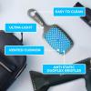 imageFHI Heat UNbrush Detangling Brush for PainFree Brushing on All Wet or Dry Hair Types  Durable DuoFlex AntiStatic Bristles Lightweight Handle Vented Hair BrushLight BlueGrey