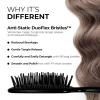 imageFHI Heat UNbrush Detangling Brush for PainFree Brushing on All Wet or Dry Hair Types  Durable DuoFlex AntiStatic Bristles Lightweight Handle Vented Hair BrushBlack
