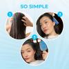 imageFHI Heat UNbrush Detangling Brush for PainFree Brushing on All Wet or Dry Hair Types  Durable DuoFlex AntiStatic Bristles Lightweight Handle Vented Hair BrushLight BlueGrey