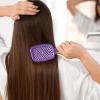 imageFHI Heat UNbrush Detangling Brush for PainFree Brushing on All Wet or Dry Hair Types  Durable DuoFlex AntiStatic Bristles Lightweight Handle Vented Hair BrushAmethyst Lavender