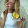 imageFHI Heat UNbrush Detangling Brush for PainFree Brushing on All Wet or Dry Hair Types  Durable DuoFlex AntiStatic Bristles Lightweight Handle Vented Hair BrushSun Ceremony