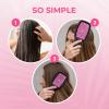 imageFHI Heat UNbrush Detangling Brush for PainFree Brushing on All Wet or Dry Hair Types  Durable DuoFlex AntiStatic Bristles Lightweight Handle Vented Hair BrushCherry Blossom
