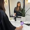 imageFHI Heat UNbrush Detangling Brush for PainFree Brushing on All Wet or Dry Hair Types  Durable DuoFlex AntiStatic Bristles Lightweight Handle Vented Hair BrushLavender Dark Purple