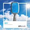 imageFHI Heat UNbrush Detangling Brush for PainFree Brushing on All Wet or Dry Hair Types  Durable DuoFlex AntiStatic Bristles Lightweight Handle Vented Hair BrushLight BlueGrey