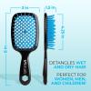imageFHI Heat UNbrush Detangling Brush for PainFree Brushing on All Wet or Dry Hair Types  Durable DuoFlex AntiStatic Bristles Lightweight Handle Vented Hair BrushOcean