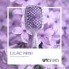 imageFHI Heat UNbrush Mini Detangler Brush for PainFree Brushing on All Wet or Dry Hair Types  Durable Duoflex AntiStatic Bristles Lightweight Handle Vented Mini Hair BrushLilac Light Purple