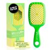imageFHI Heat UNbrush Detangling Brush for PainFree Brushing on All Wet or Dry Hair Types  Durable DuoFlex AntiStatic Bristles Lightweight Handle Vented Hair BrushLemon Lime Green
