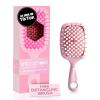imageFHI Heat UNbrush Mini Detangler Brush for PainFree Brushing on All Wet or Dry Hair Types  Durable Duoflex AntiStatic Bristles Lightweight Handle Vented Mini Hair BrushPeony Light Pink