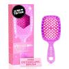 imageFHI Heat UNbrush Mini Detangler Brush for PainFree Brushing on All Wet or Dry Hair Types  Durable Duoflex AntiStatic Bristles Lightweight Handle Vented Mini Hair BrushRose Quartz Pink