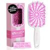 imageFHI Heat UNbrush Plus  Curly Hair Brush for Gentle ampamp Effective Detangling on Wet or Dry Fragile Hair Types  Detangler Brush w 84 UltraFlex Bristles Ultralight Vented Anti Static HairbrushBubble Gum