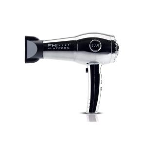 imageFHI HEAT Platform Nano Lite Pro 1900 Hair Dryer Turbo Tourmaline Light Weight Ceramic Quick Dry with 3 Piece Attachment Set Comb Concentrator and DiffuserGrey Chrome