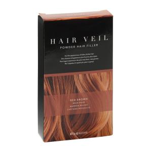 imageFHI Heat Hair Veil Powder Hair Filler for Fuller Richer ampamp Thicker HairRed Brown