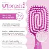 imageFHI Heat UNbrush Flex Detangling Brush  UltraFlexible PainFree Hair Brush Detangler with DuoFlex AntiStatic Bristles for Removing Tangles Massaging Scalp amp Faster Styling  PinkPink