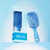 imageFHI Heat UNbrush Flex Detangling Brush  UltraFlexible PainFree Hair Brush Detangler with DuoFlex AntiStatic Bristles for Removing Tangles Massaging Scalp amp Faster Styling  PinkBlue