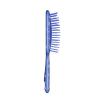 imageUNbrush Mini Holiday Hair Brush for PainFree Brushing On All WetDry Hair TypesFrosty Blue  Snowflakes