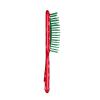 imageUNbrush Mini Holiday Hair Brush for PainFree Brushing On All WetDry Hair TypesSleigh Ride Red