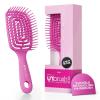 imageFHI Heat UNbrush Flex Detangling Brush  UltraFlexible PainFree Hair Brush Detangler with DuoFlex AntiStatic Bristles for Removing Tangles Massaging Scalp amp Faster Styling  PinkPink
