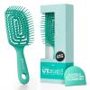 imageFHI Heat UNbrush Flex Detangling Brush  UltraFlexible PainFree Hair Brush Detangler with DuoFlex AntiStatic Bristles for Removing Tangles Massaging Scalp amp Faster Styling  PinkTeal